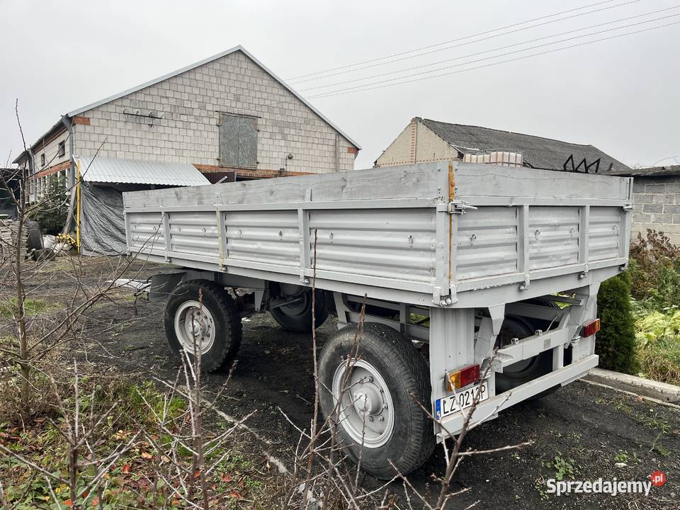 Przyczepa 6T sztywna stan 1984r Czermno