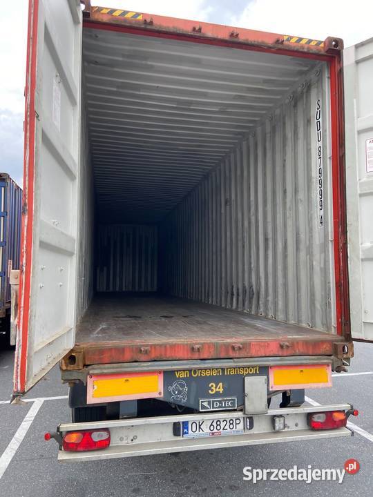 Kontenery morskie budowlane magazynowe 12m 40 HC pomorskie Kwidzyn