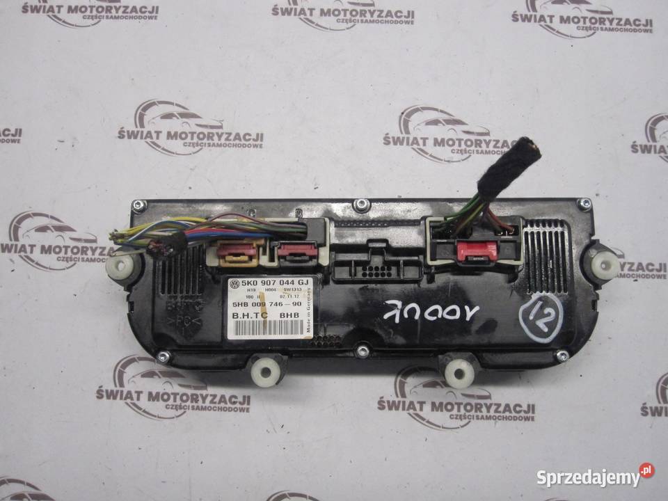 VOLKSWAGEN TIGUAN I LIFT 12r panel klimatyzacji