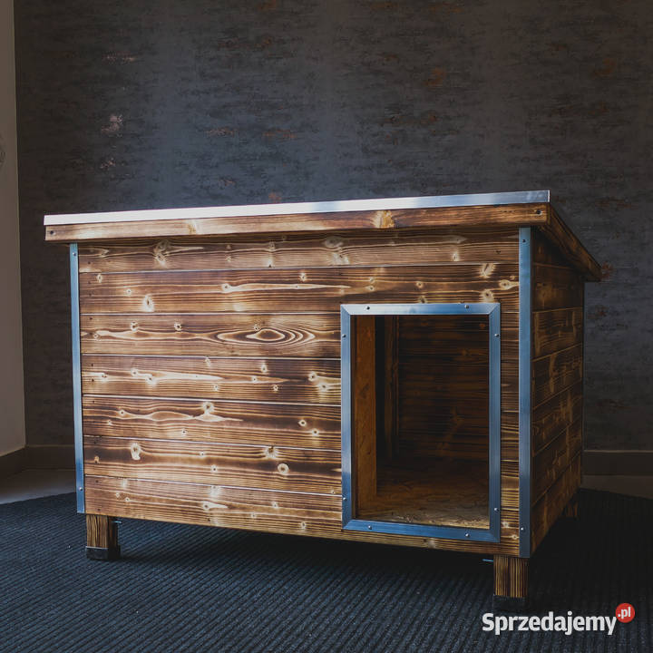 Buda psa ROCKY 2 drewno opalane Trzemeśnia