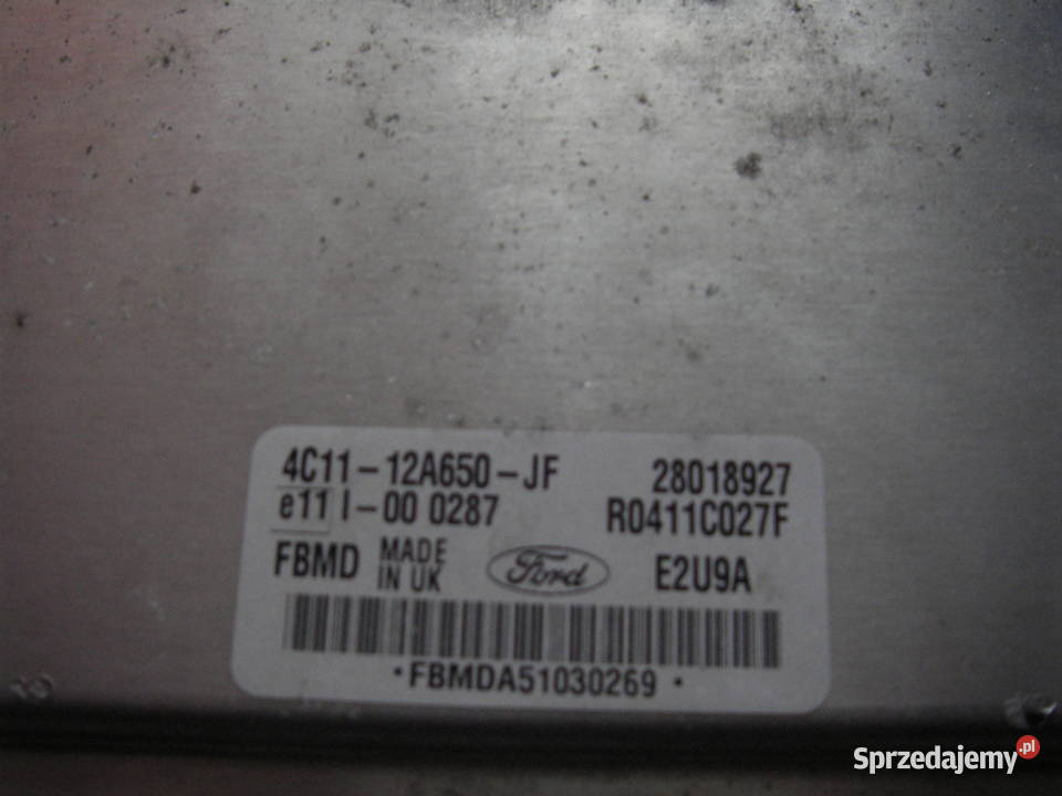 Ford Transit 24 TDCI zestaw startowy IMMO BSI Wyszków