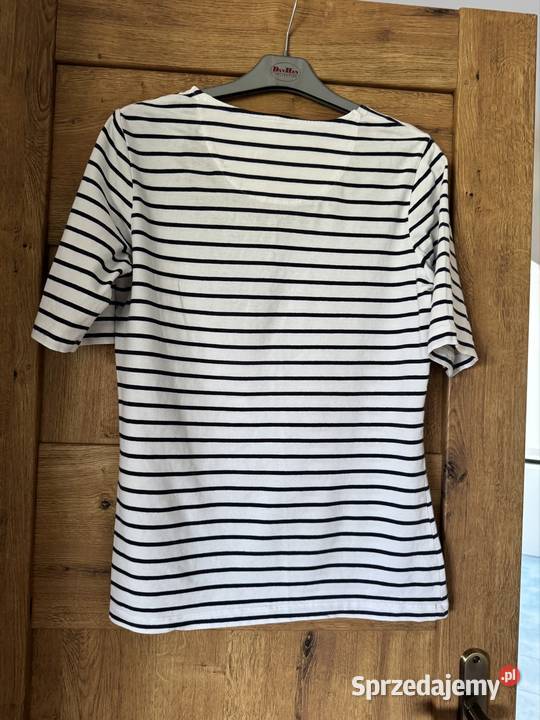 Bluzka damska XL w paski biało czarne Tom Tailor Rozmiar 42(XL)