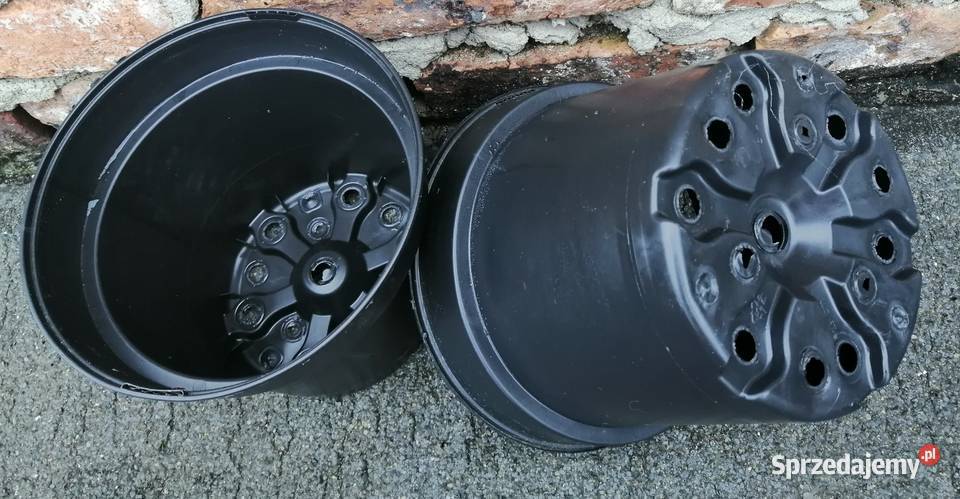 Doniczki produkcyjne 3L 3 L NOWE czarne 185 Siewierz