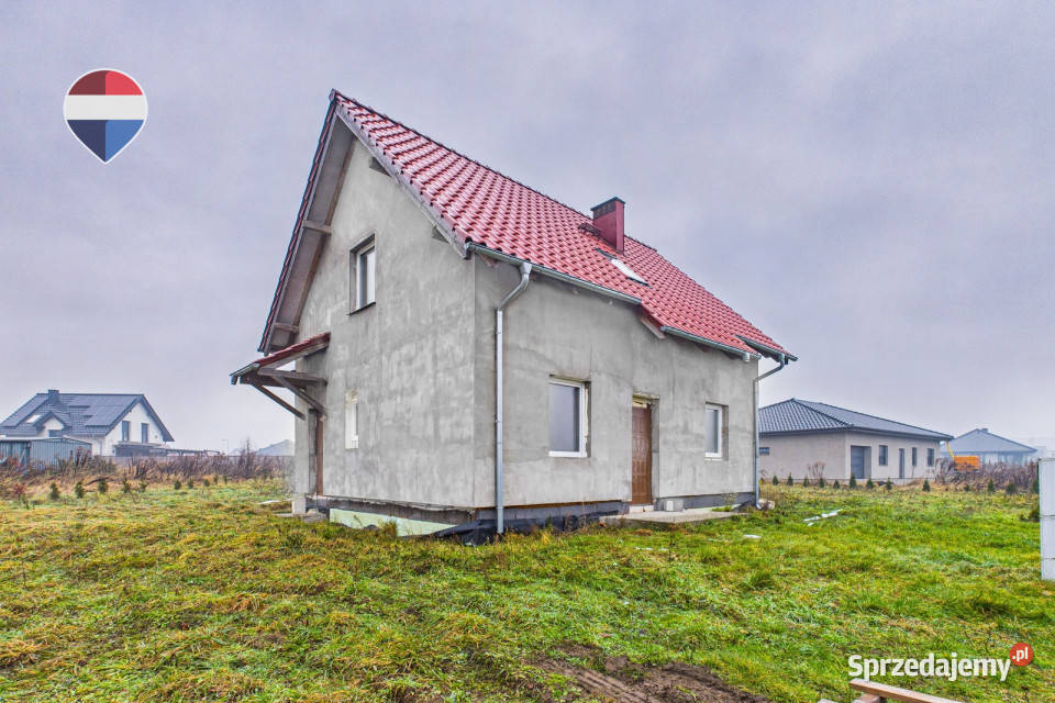 Dom wolnostojący w stanie deweloperskim 90.87m2 Małomice