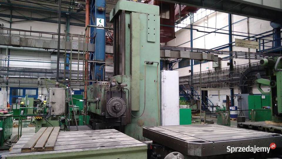 Wytaczarka płytowa CNC TOS WD 130 Produkcja Tarnowskie Góry