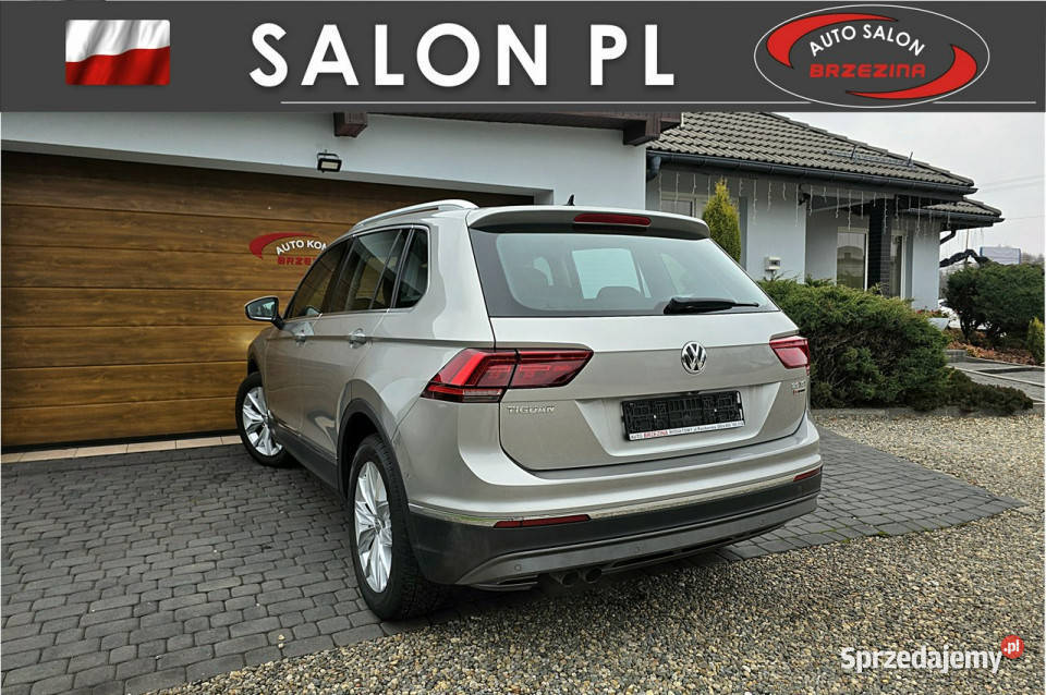 Volkswagen Tiguan serwis ASO automat 4x4 hak II Rydułtowy
