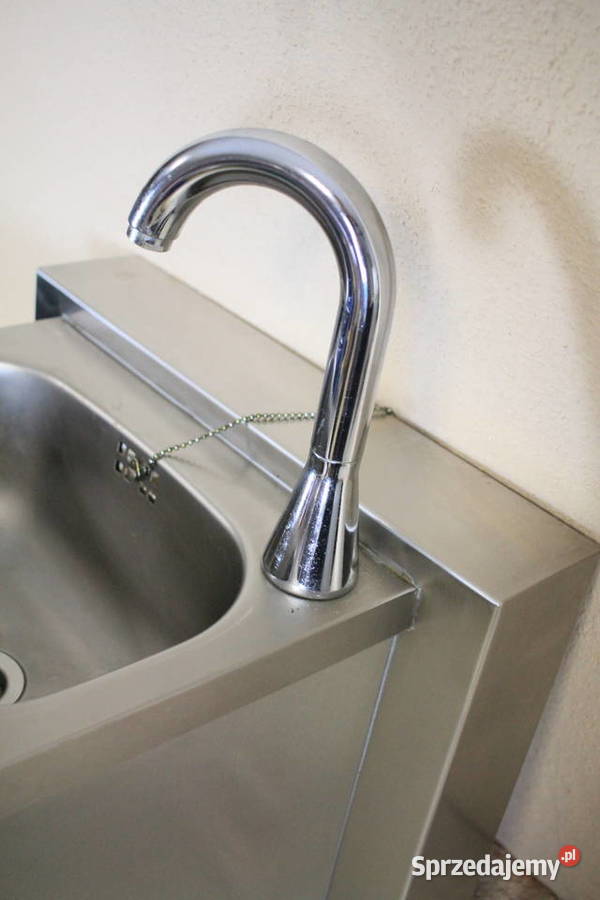 Umywalka bezdotykowa podwieszana stal nierdzewna Pszczyna