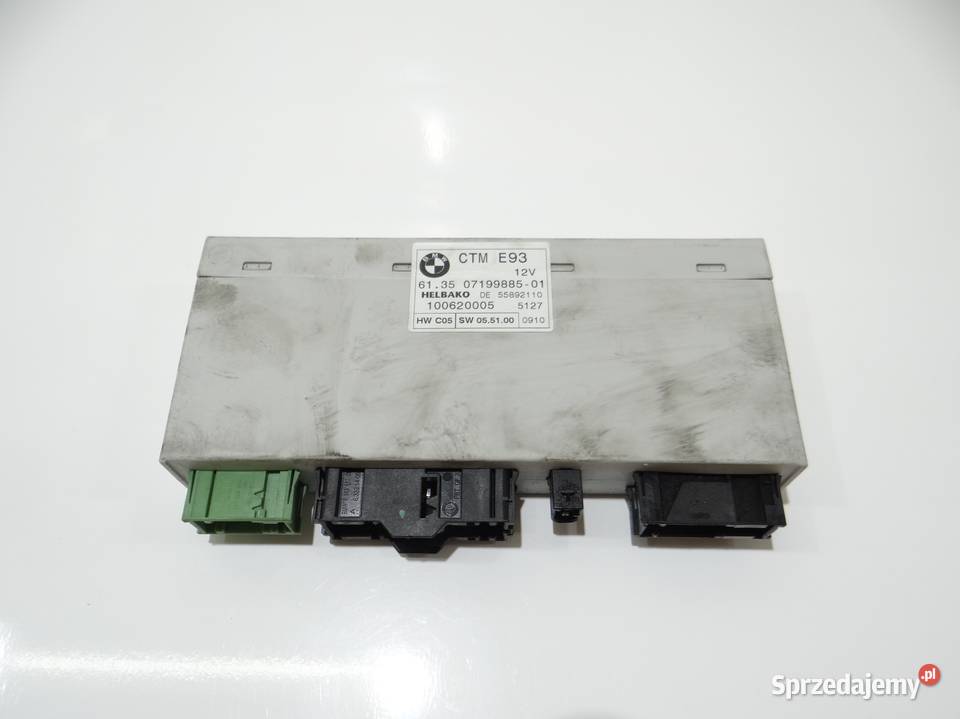MODUŁ STEROWNIK DACHU BMW E93 LIFT 7199885 Strzyżewice