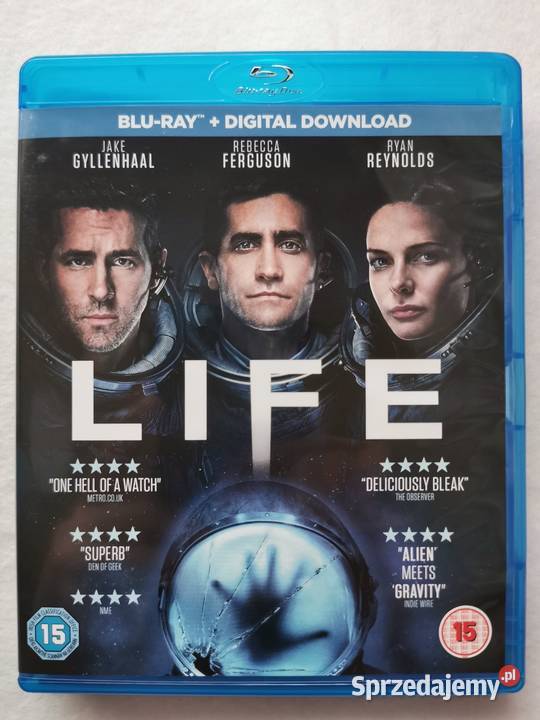 Life Bluray En 2017 Jake Gyllenhaal Ryan 1 płyta Filmy Wytrzyszczki sprzedam