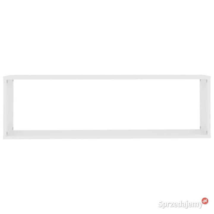 Półki ścienne kostki 2 białe 100x15x30 WM807079