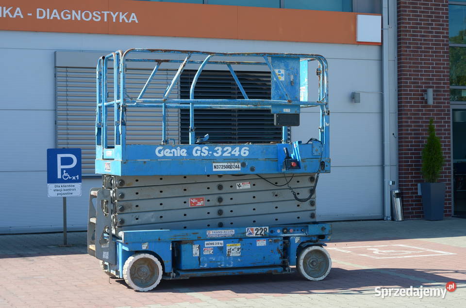 Podnośnik nożycowy GENIE GS 3246 228 podkarpackie Jasło
