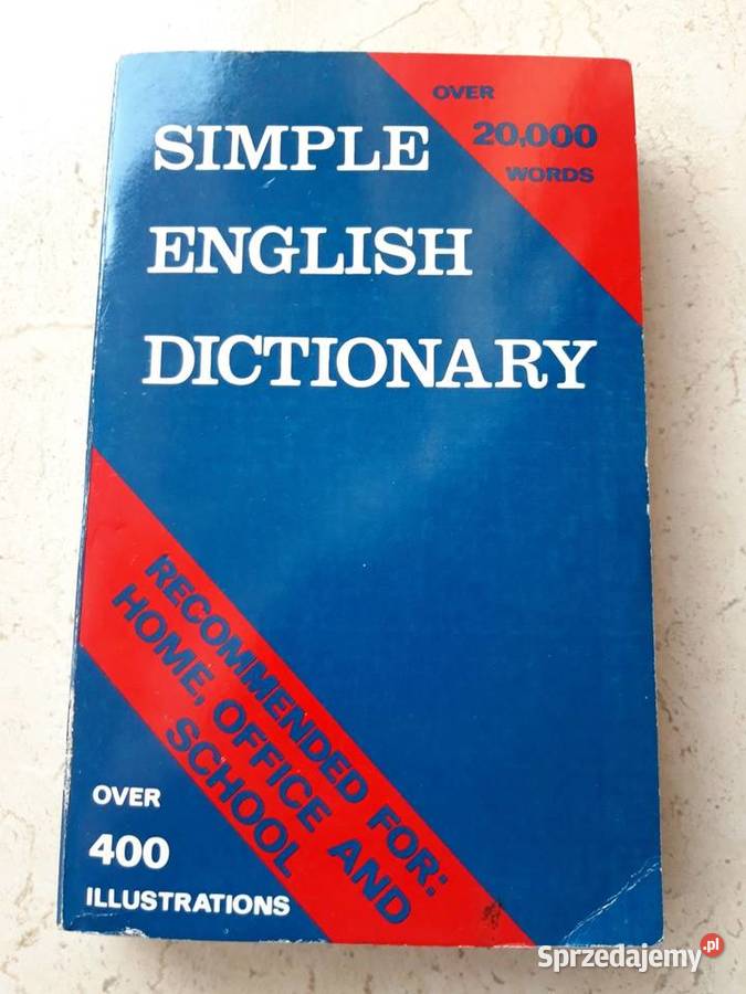 Simple English Dictionary Prosty Słownik Języka Bielsko-Biała sprzedam