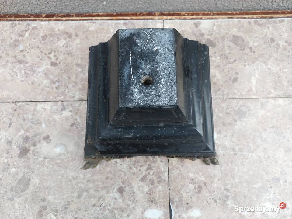 Podstawa marmur świecznika kandelabra nogi pomorskie Tczew