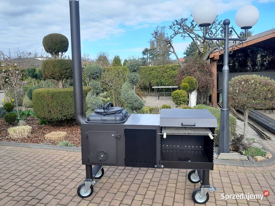 Gastronomiczny grill cateringowy blacha 5 mm Damasławek