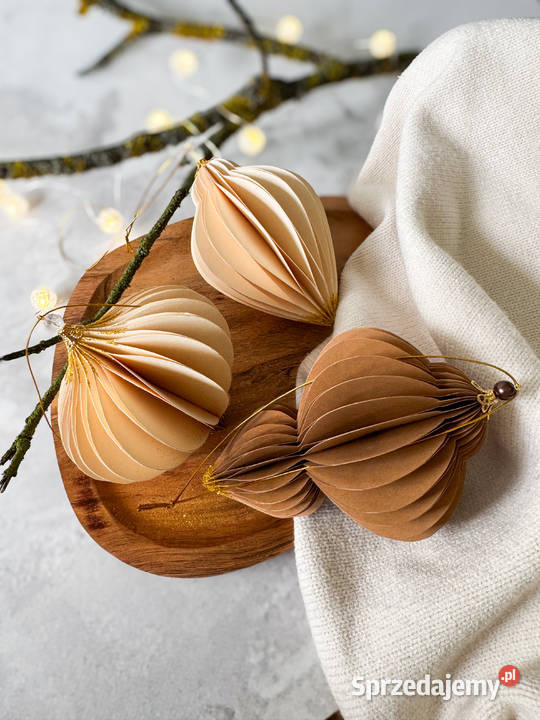 Unikalne retro zawieszki bombki handmade z Zielona Góra sprzedam
