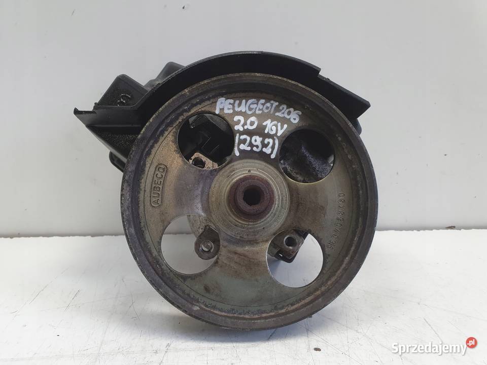 Peugeot 206 20 16V POMPA WSPOMAGANIA 9637058480 osobowe lubelskie Rudka sprzedam