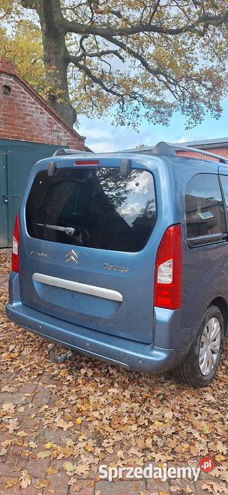 Citroen Berlingo Multispace 16 hdi 2011r kujawsko-pomorskie Samin