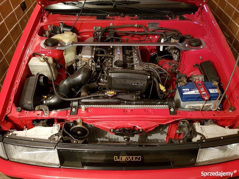 Toyota Corolla AE86 Levin 4AGE Warszawa