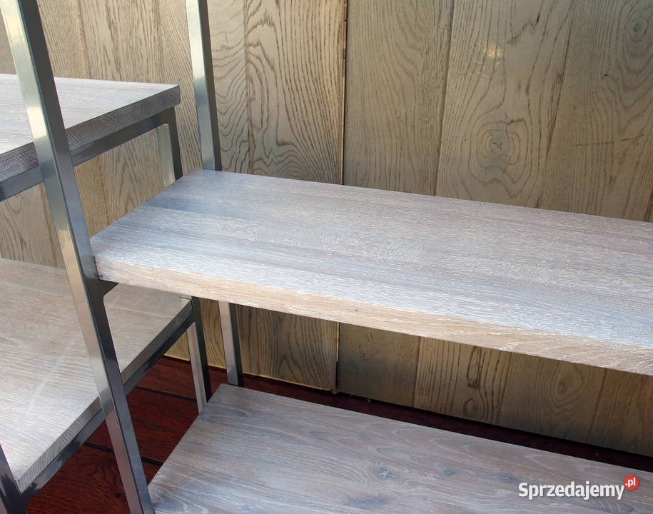 Regał półka dąb bielony zestaw łódzkie Radomsko