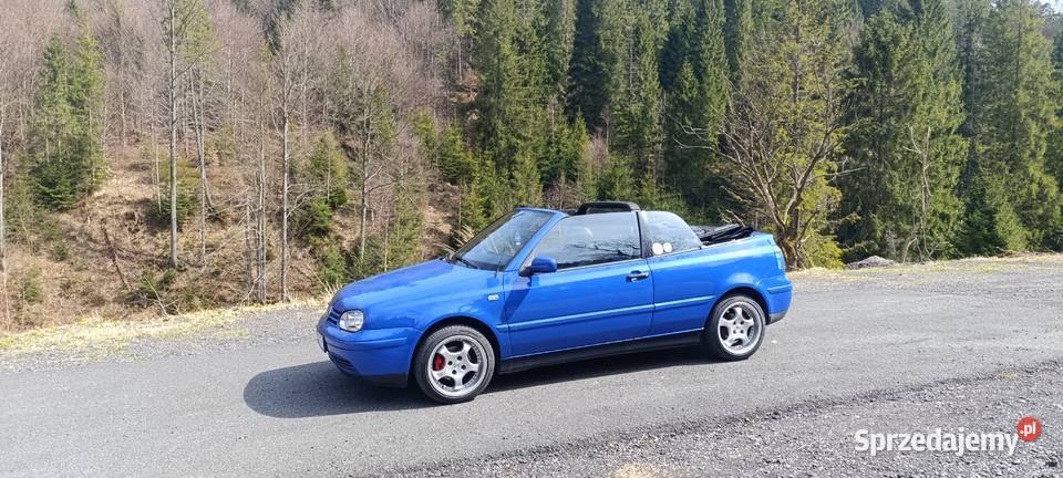 Volkswagen Golf IV Cabrio Colour Concept nieuszkodzony śląskie Bielsko-Biała