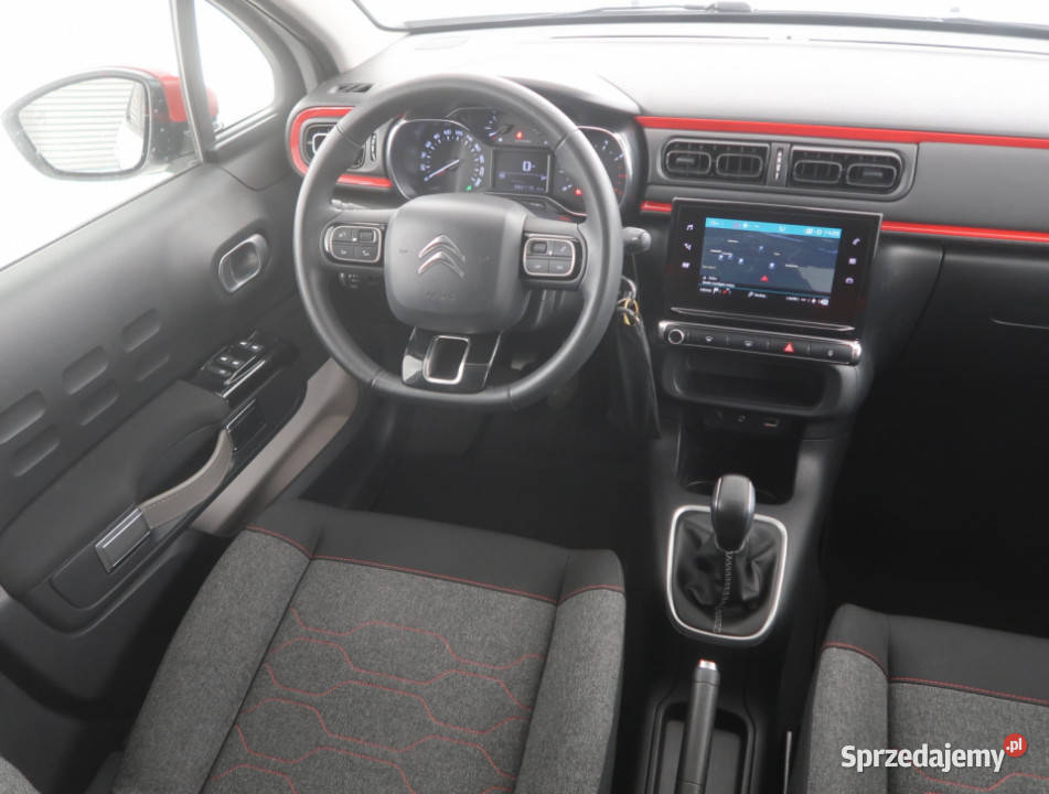 Citroen C3 12 PureTech Rok produkcji 2017 dolnośląskie Bielany Wrocławskie