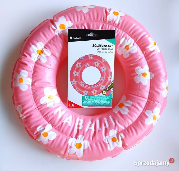 Nowe pompowane kółko basenowe 36 lat Nabaiji Katowice sprzedam