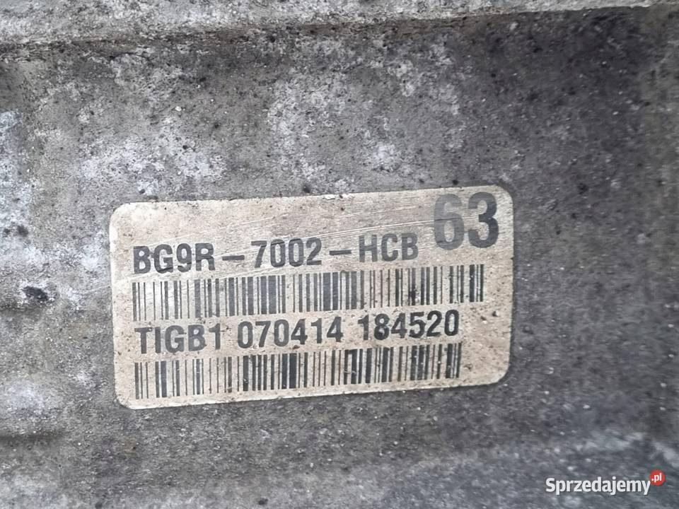 Ford S 16 TDCI SKRZYNIA BIEGÓW BG9R7002HCB osobowe lubelskie Chełm