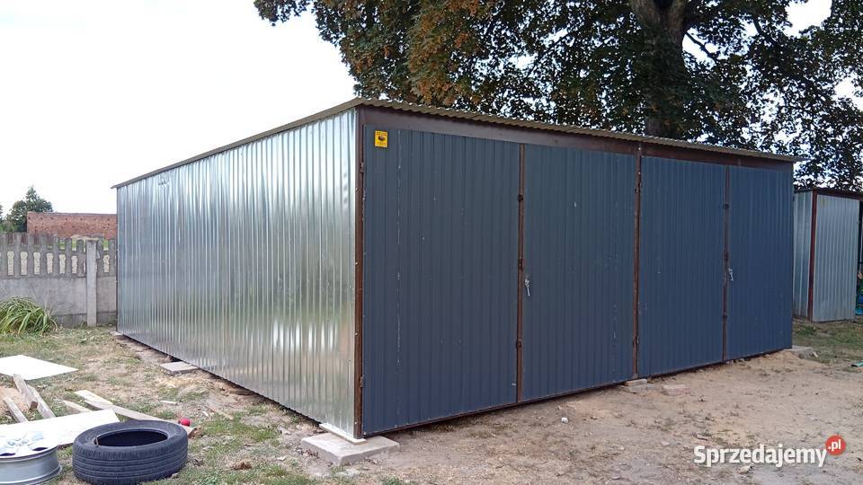 Garaże blaszane bramy garażowe skręcane Syców