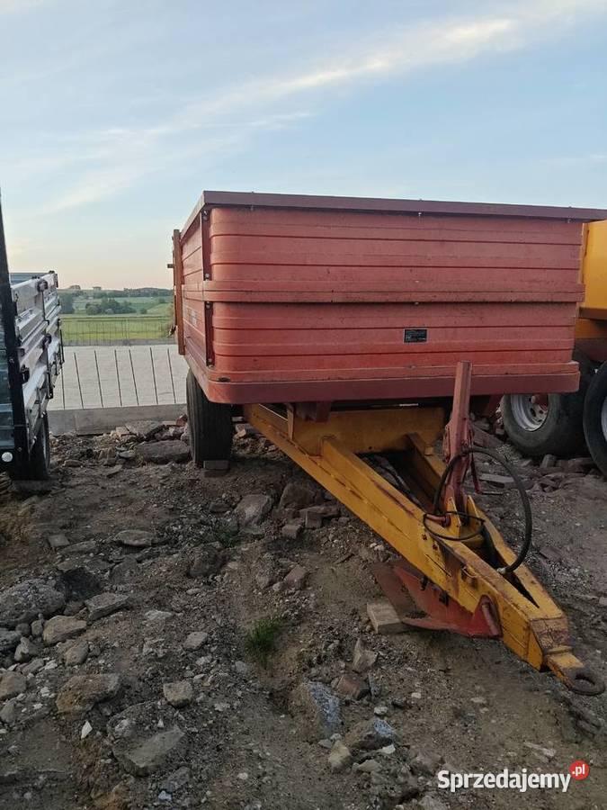 Przyczepa wywrotka 6ton nieuszkodzony