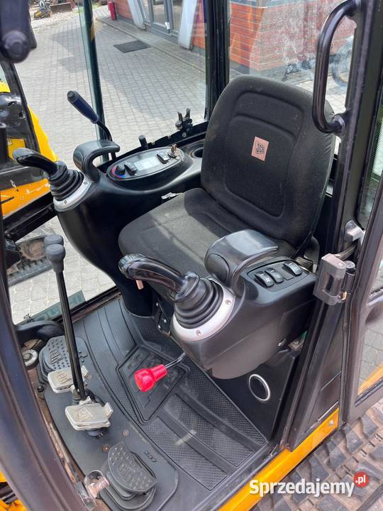 Mini koparka JCB 8018 z 2017r Ładna 1800 łódzkie