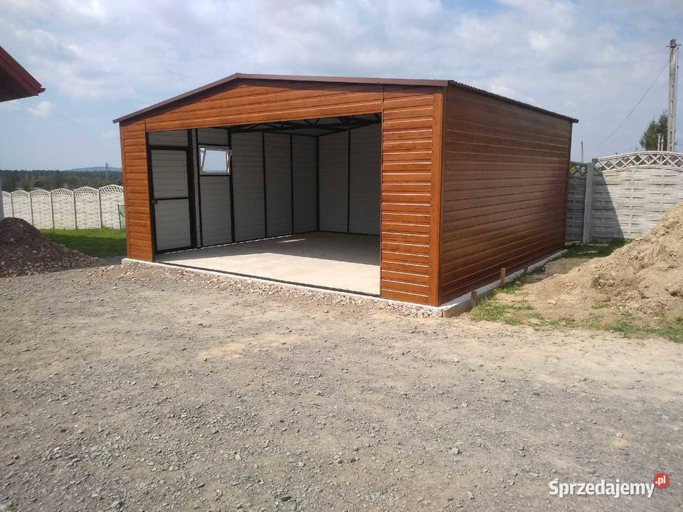 Garaż blaszak dwuspadowy Garwolin