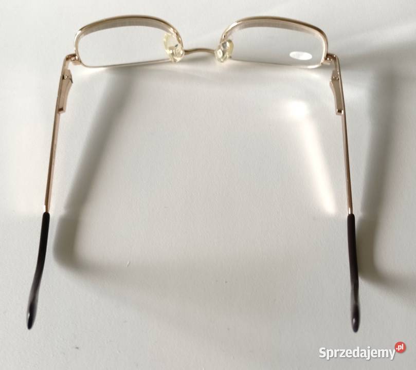 Okulary korekcyjne plusy 350 Szkło z PRLUu łódzkie