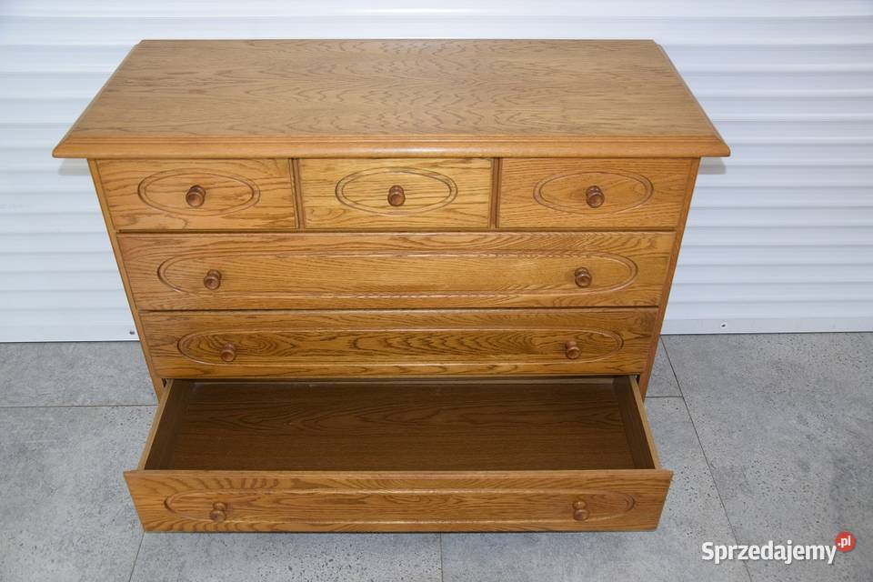 komoda dębowa z szufladami nowa Olsztyn