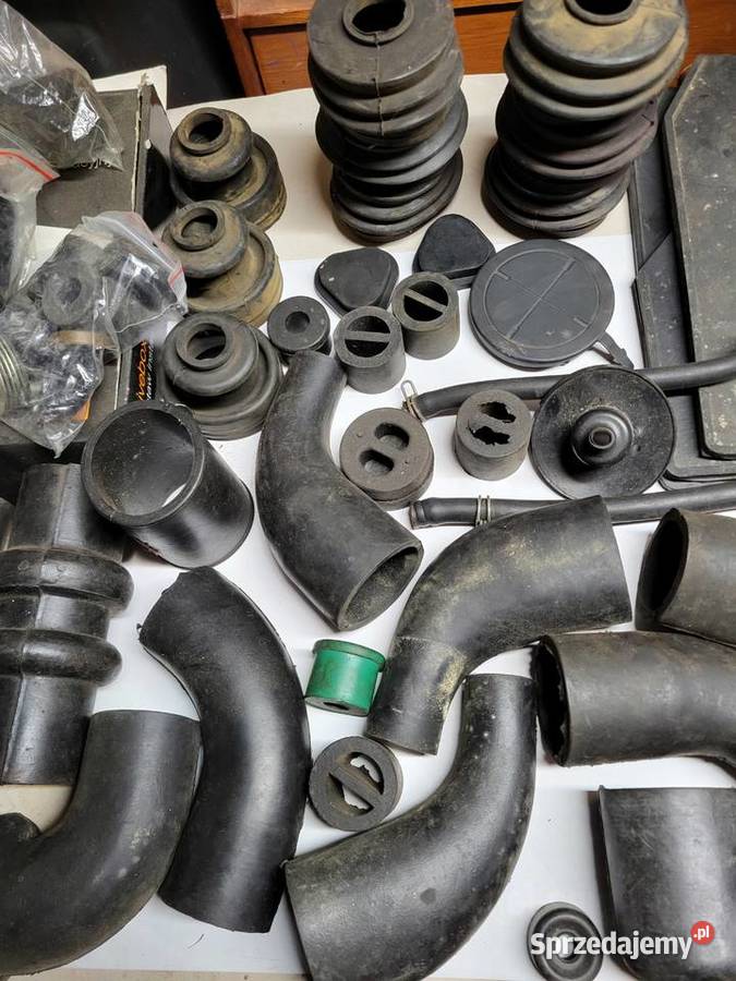 Syrena fabrycznie nowa rura gumowa króciec wodny wielkopolskie Chodzież