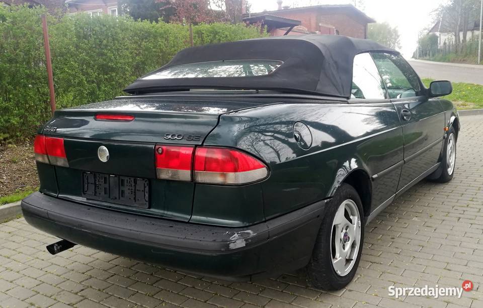SAAB 900 youngtimer cabrio 22 benzyna 1996 Kamienna Góra