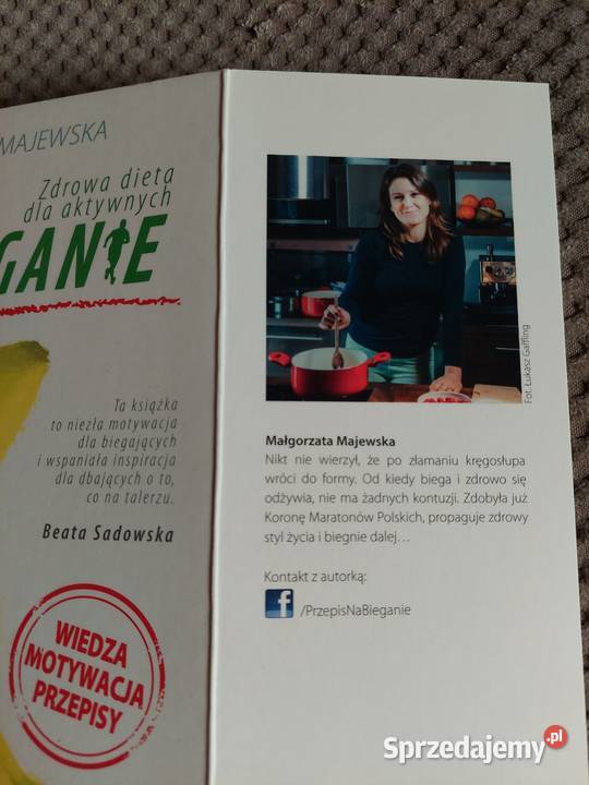 Przepis na bieganie Zdrowa dieta aktywnych Kraków sprzedam