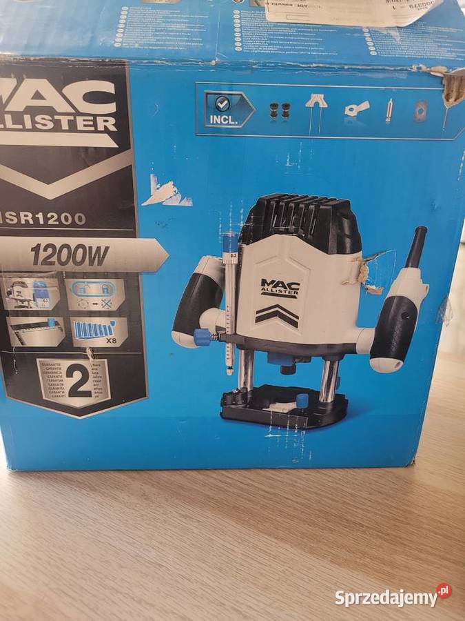 Frezarka górnowrzecionowa MacAllister sprzedam