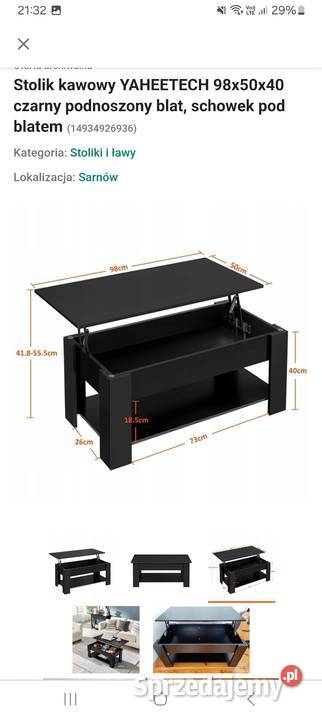 Stolik kawowy Nidzica
