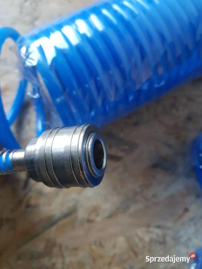 Wąż pneumatyczny ciśnieniowy spiralny 10 metrów Głogowa sprzedam
