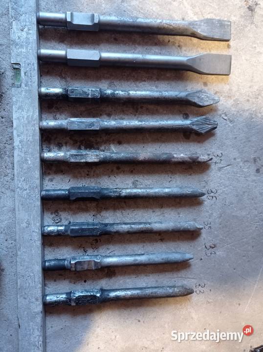 Dłuta do młota wyburzeniowego Kęty sprzedam