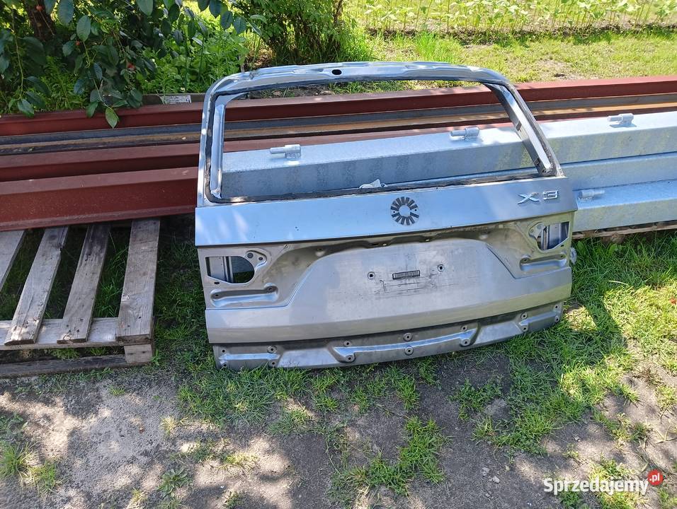 Okazja sprzedam tylną klapę bagażnika do BMW x3 lubelskie