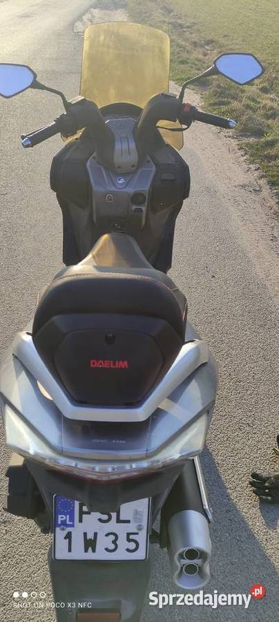 DAELIM 125 DUŻY 2015r 16 200 przebieg zamiana 16200km Sianów