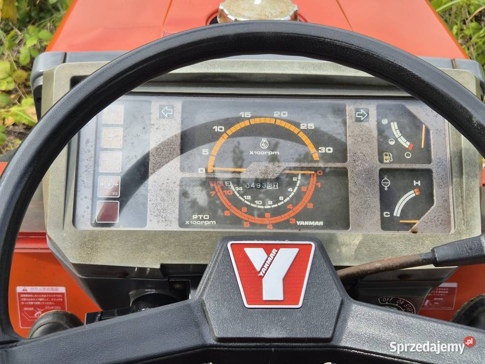 Traktorek traktor YANMAR F145D 14 44 dolnośląskie Małuszyn