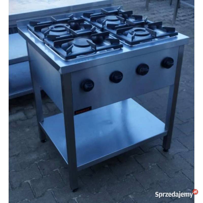 Kuchnia Gazowa 4 Palnikowa KROMET Duża Moc 30 kW Gastronomia Nowe Skalmierzyce