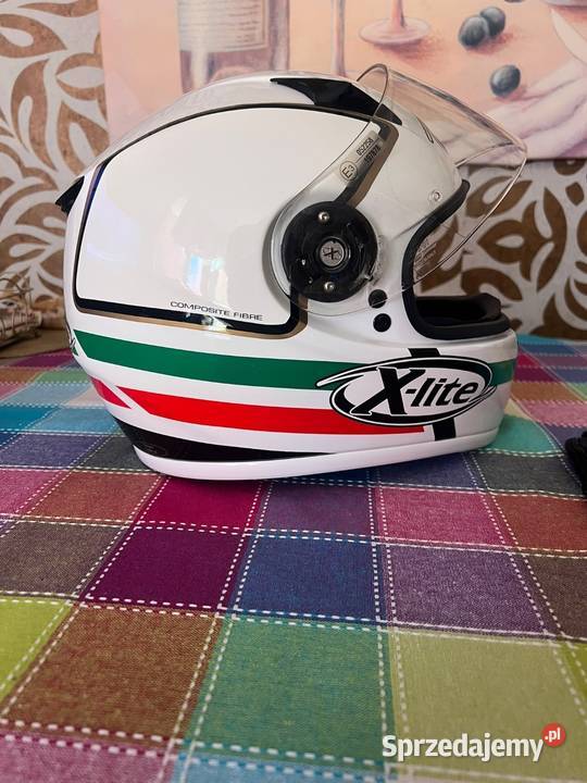 Kask motocyklowy XLite rozmiar S plus rękawiczki Kępno