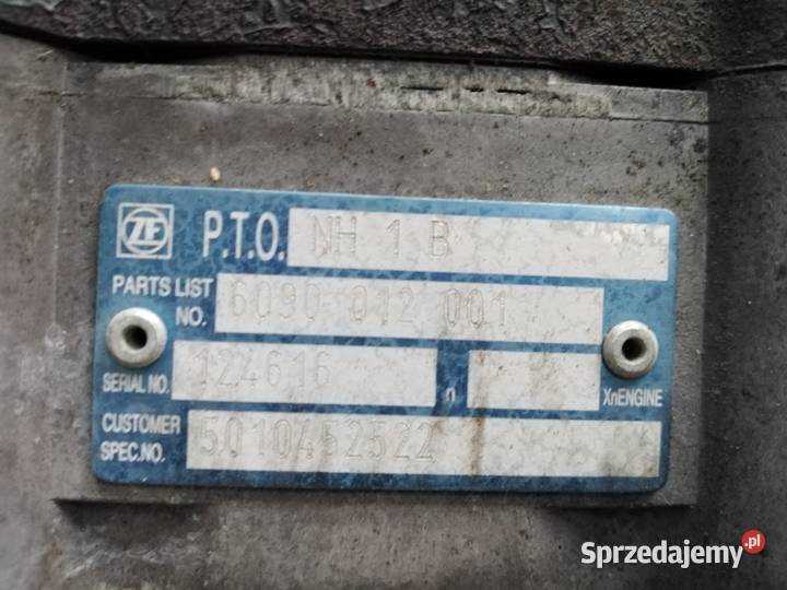 WAŁEK PRZYSTAWKI ODBIORU MOCY ZF 16S151 IT Mojusz