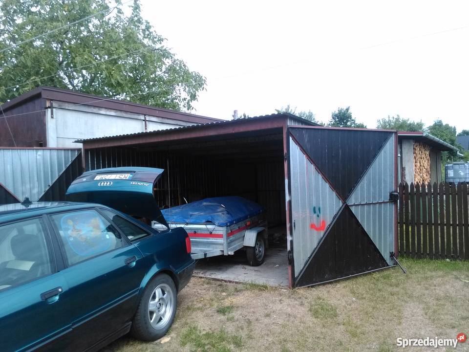 Garaż blaszany 6x4 samodzielny sprzedam