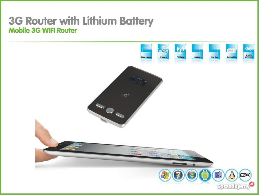 SIM Router 3G4G WIFI HotSpot AERO2 Białystok