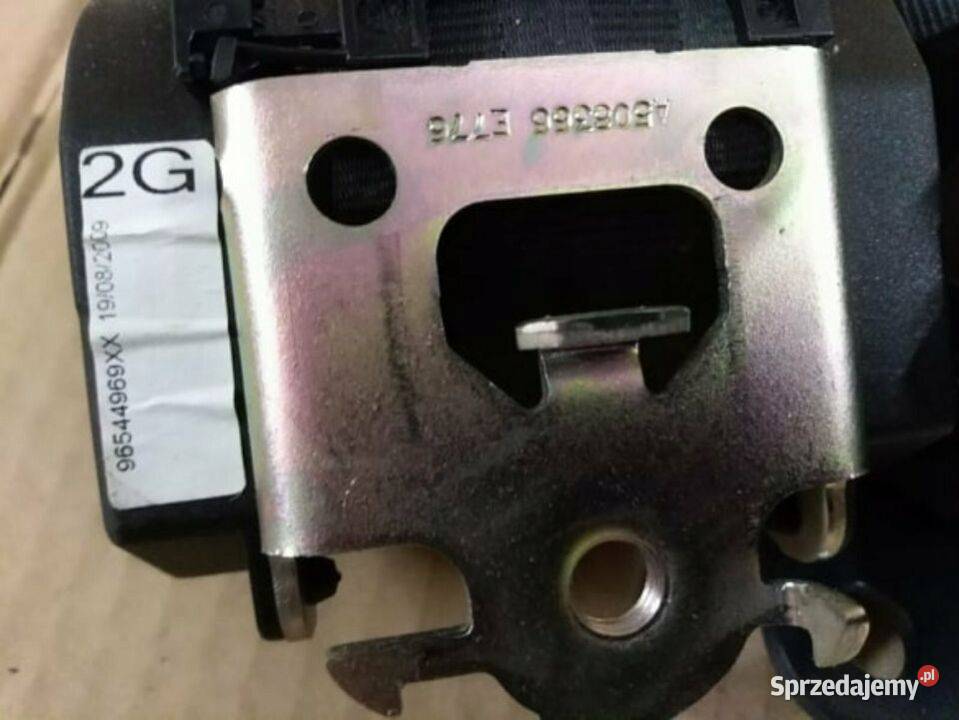 Pas Bezpieczeństwa Tylny Lewy Peugeot 206 Plus Pozostałe