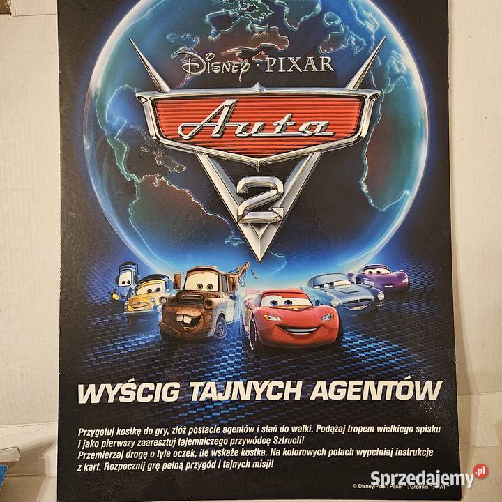 Gra planszowa Disney AUTA Ostrów Wielkopolski